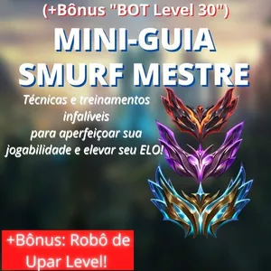Imagem de capa para o Ebook MINI-GUIA SMURF MESTRE!