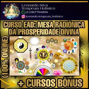 Imagem de capa para o Curso online CURSO EAD: MESA RADIÔNICA DA PROSPERIDADE DIVINA