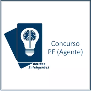 Imagem principal do produto Cartões Inteligentes p/ Concurso da PF (Agente) - Pós-Edital