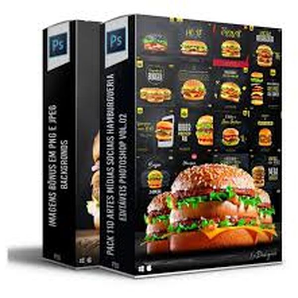 Pack De Design Para Hamburgueria Agencia Zenite Learn A New Skill Templates Source Codes Hotmart