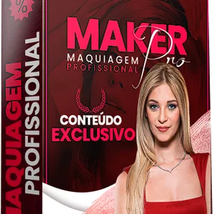 Imagem de capa para o Ebook Maker Pro - Maquiagem Profissional