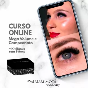 Imagem do curso Curso extensão de Cílios Mega Volume e Campeonato