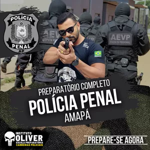 Imagem de capa para o Curso online 👮‍♂️Preparatório Completo POLÍCIA PENAL de Amapá 👮‍♂️ PP-AP - Instituto Óliver