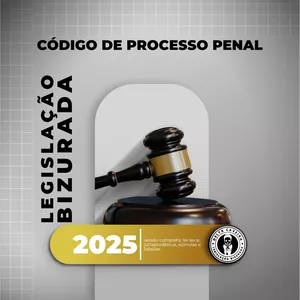 Imagem de capa para o Ebook CÓDIGO DE PROCESSO PENAL 2025