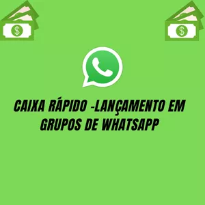 Imagem de capa para o Curso online CAIXA RÁPIDO - LANÇAMENTO EM GRUPOS DE WHATSAPP