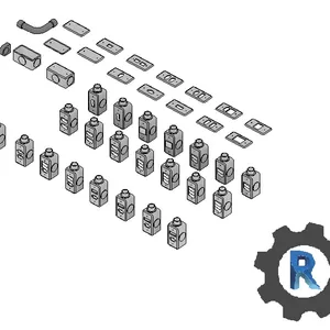 Imagem de capa para o Ebook Revit Elétrica - 30 famílias tipo Condulete