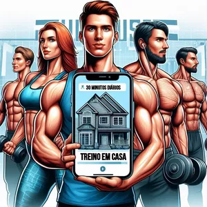 Imagem de capa para o Ebook Sua Melhor Versão em 30 Minutos: Conquiste o Corpo que Você Quer em Casa