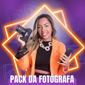 Imagem de capa para o Curso online Pack da Fotógrafa