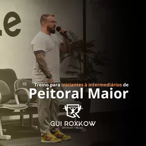 Imagem de capa para o Ebook Treino de PEITORAL 1