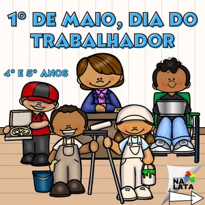 Imagem de capa para o Curso online Dia do Trabalhador - 4º e 5º anos