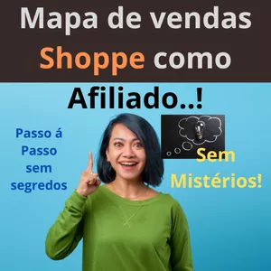Imagem de capa para o Ebook Mapa de vendas Shopee
