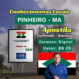 Imagem de capa para o Ebook Conhecimentos Locais de Pinheiro (MA) - Profº Daniel Renê