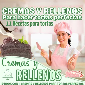 Imagen de portada para Curso online 🎂 E-Book adicional de Cremas y Rellenos para hacer Tortas Profesionales. 🎂