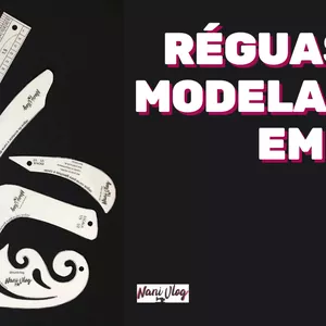 Imagem de capa para o Ebook Kit de Réguas Modelagem em PDF Nani Vlog Costura Para Imprimir Montar e Usar