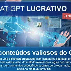 Imagem de capa para o Ebook CHATGPT LUCRATIVO