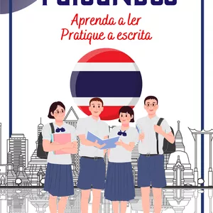 Imagem de capa para o Ebook Aprenda Tailandês: Aprenda a ler e Pratique a escrita