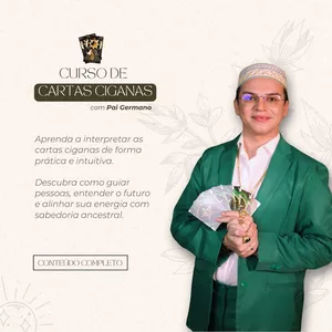 Imagem de capa para o Curso online CURSO DE CARTAS CIGANAS