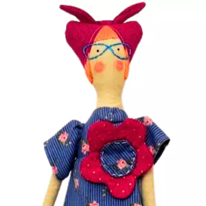 Imagem do curso Tilda Chef de Cozinha da Fluflu - Estilo Tilda - Curso Online Passo a Passo com Moldes em Tamanho Real