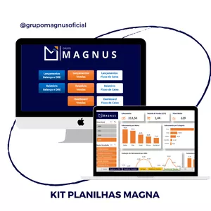 Imagem de capa para o Curso online Kit Planilhas Magna
