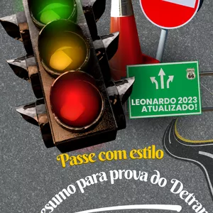 Imagem de capa para o Ebook Passe na prova do Detran - Resumo