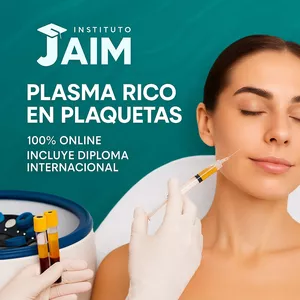 Imagen de portada para Curso online Plasma Rico en Plaquetas - Curso Certificado JAIM
