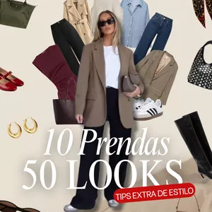 Imagen de portada para Ebook 10 prendas básicas, 50 looks: la guía definitiva para vestir con estilo sin gastar de más