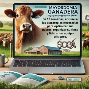 Imagen de portada para Curso online Mayordomía Ganadera: Transformando Fincas con Propósito 