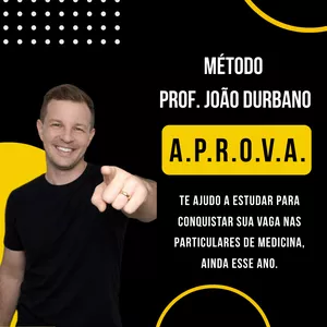 Imagem do curso Método João Durbano - A.P.R.O.V.A.