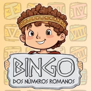 Imagem de capa para o Ebook Bingo dos Números Romanos