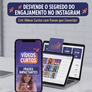 Imagem de capa para o Curso online COMO TER REELS VIRAIS NO INSTAGRAM