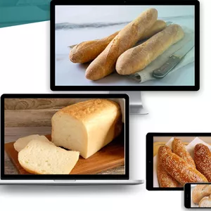Cover image for Online course Komplettkurs für glutenfreie Brote und Süßgebäck + das Buch: „Die GEHEIMEN Rezepte für glutenfreie Brote und Süßgebäck der weltbesten Spitzenköche"