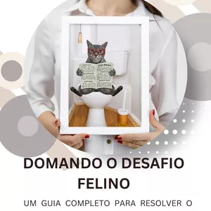 Imagem de capa para o Ebook Domando o Desafio Felino