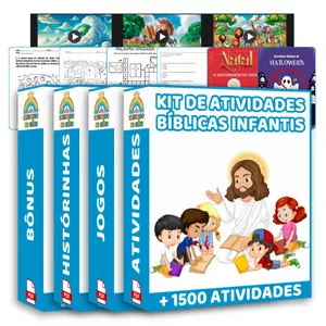 Imagem do curso Kit Atividades Bíblicas Infantis - Crescendo no Reino
