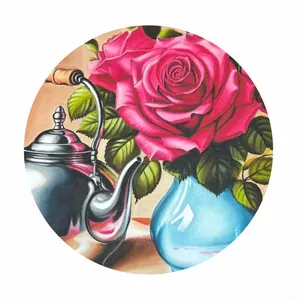 Imagem do curso Chaleira Inox e Vaso Azul