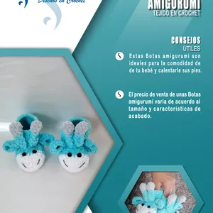 Imagen de portada para Ebook PATRON - BOTA CROCHET DE JIRAFA