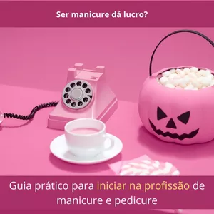 Imagem de capa para o Ebook Manicure de sucessso