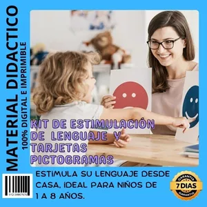Imagen de portada para Ebook Kit de Estimulación de Lenguaje y Tarjetas Pictogramas