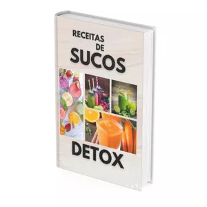 Imagem de capa para o Ebook Receitas de Sucos Detox