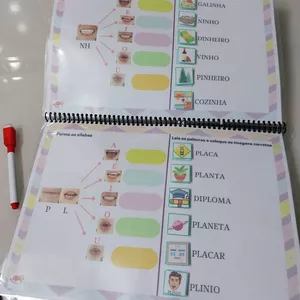 Imagem de capa para o Ebook Silabário Fônico Complexo