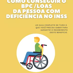 Imagem do curso Como Conseguir o BPC/LOAS da Pessoa com Deficiência pelo INSS