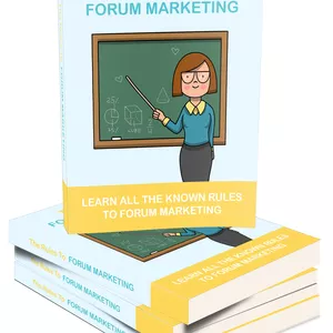 Imagem de capa para o Ebook MARKETING DO FÓRUM - as regras