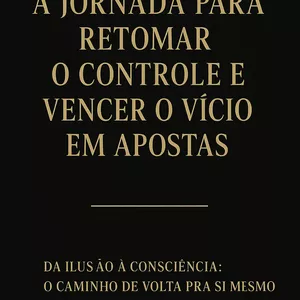 Imagem de capa para o Ebook A jornada para retomar o controle e vencer o vício em apostas 