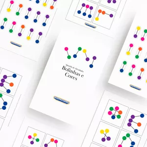 Imagem de capa para o Ebook Apostila de Atividades: Bolinhas e Cores