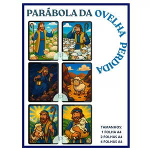 Imagem de capa para o Ebook PARÁBOLA DA OVELHA PERDIDA 