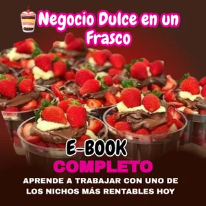 Imagen de portada para Ebook "Negocio Dulce en un Frasco"