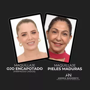 Imagen de portada para Curso online Maquillaje Pieles Maduras &amp; Párpado Caído - Pack