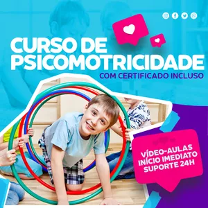Imagem do curso CURSO DE PSICOMOTRICIDADE + BÔNUS
