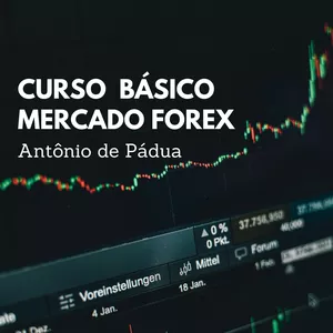 Imagem de capa para o Ebook Curso Básico Mercado Forex