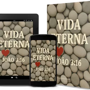 Imagem de capa para o Ebook VIDA ETERNA João 3:16