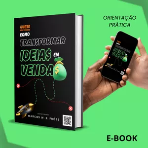 Imagem de capa para o Ebook Como Transformar Ideias em Vendas (eBook)